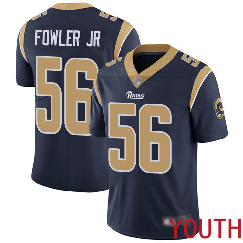 Los Angeles Rams Limited Navy Blue Youth Dante Fowler Jr Home Jersey NFL Football #56 Vapor Untouchable
